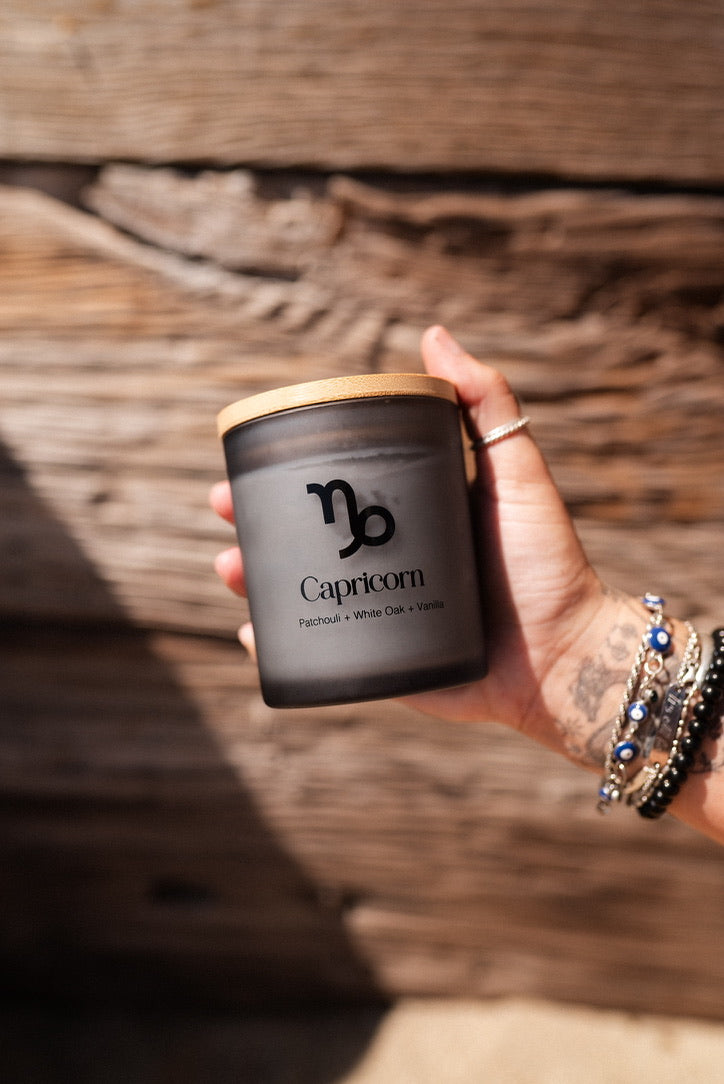 Capricorn Zodiac Candle