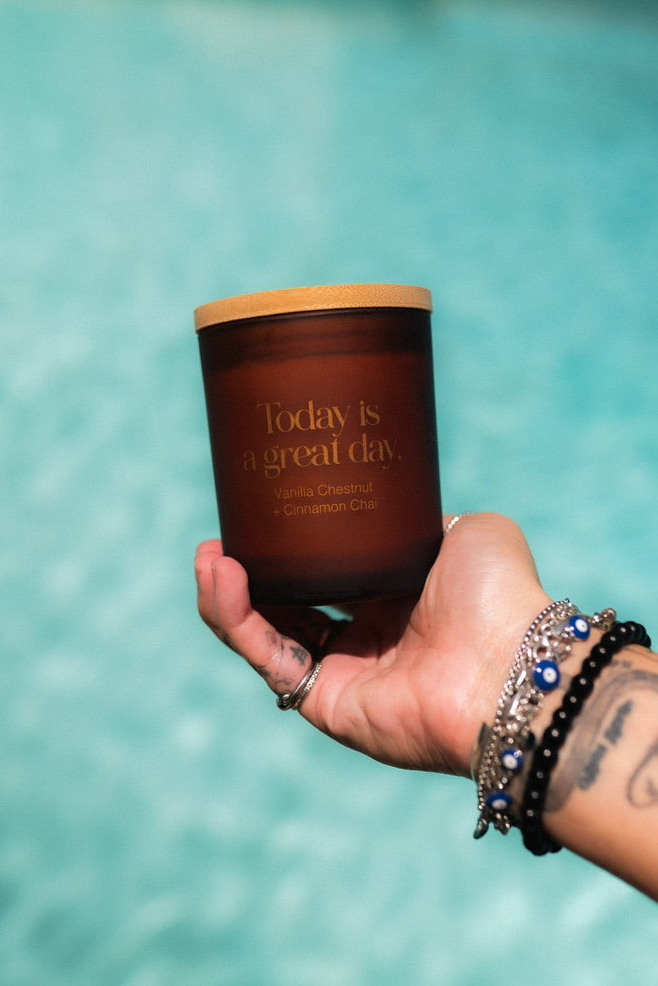 Today Is A Great Day - Affirmation Candle