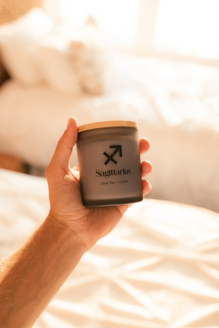 Sagittarius Zodiac Candle