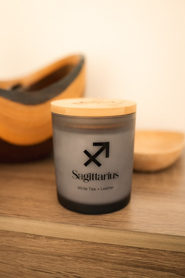 Sagittarius Zodiac Candle