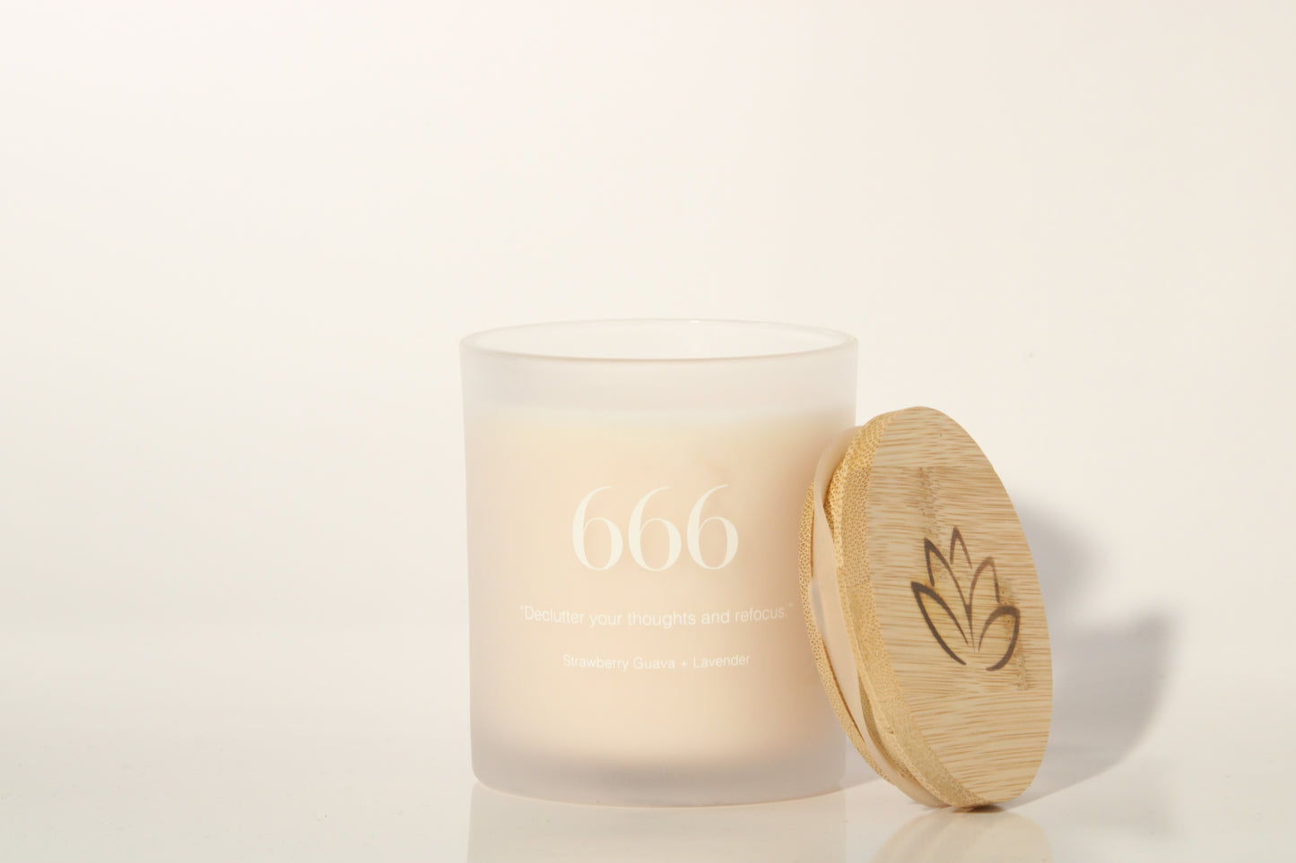 666 - Angel Number Candle