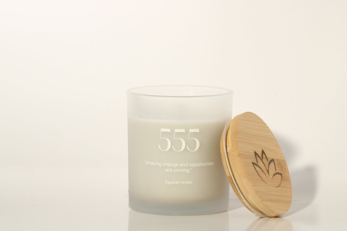 555 - Angel Number Candle