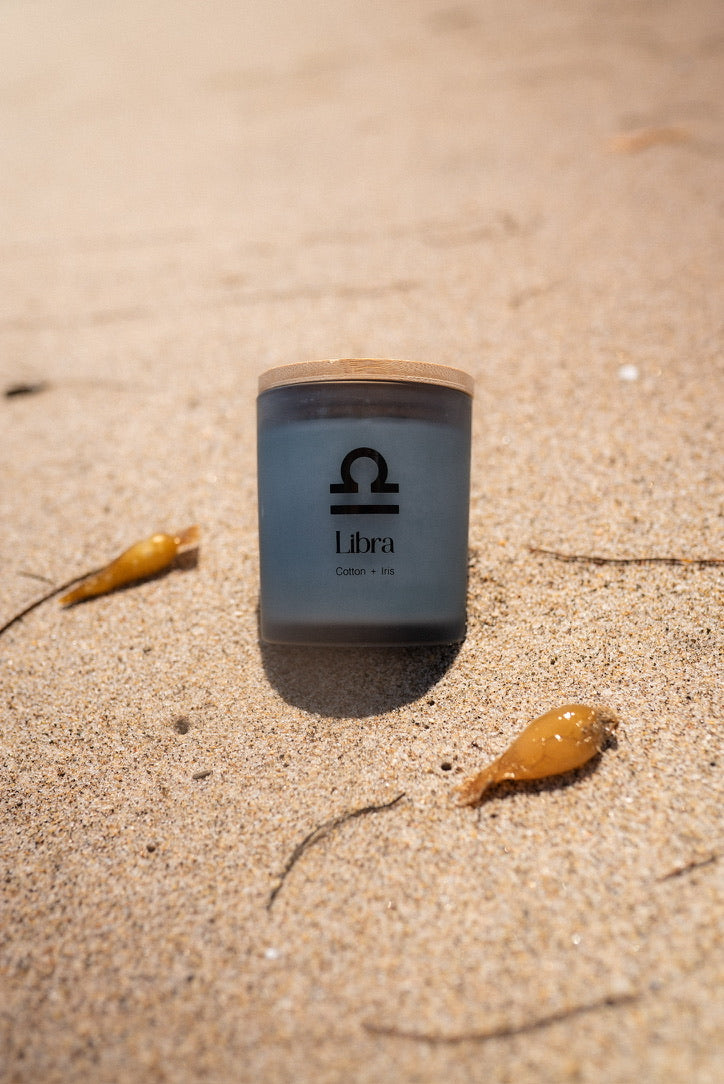 Libra Zodiac Candle