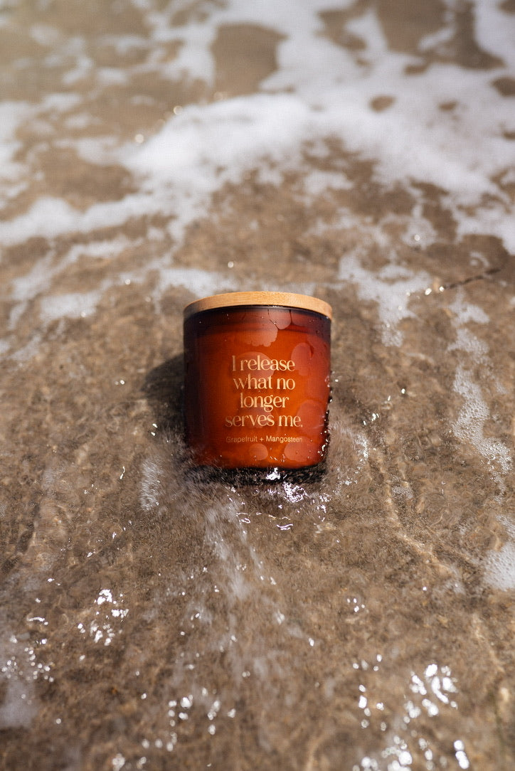 I Release What No Longer Serves Me - Affirmation Candle