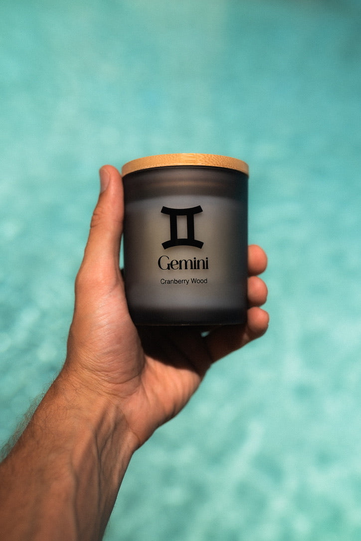 Gemini Zodiac Candle