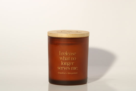 I Release What No Longer Serves Me - Affirmation Candle