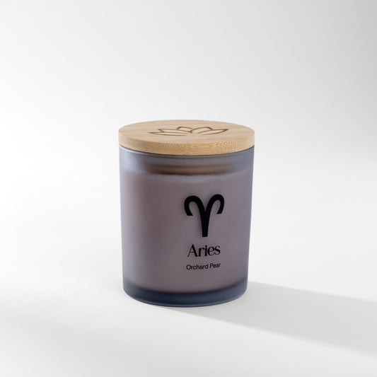 Aries Zodiac Candle